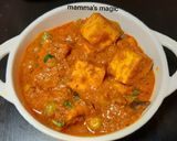 A picture of step 8 of Matar Paneer Curry Peas Paneer Curry.
