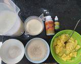 Foto langkah ke 1 dari resep Pudding Avocado Latte.