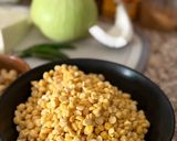 A picture of step 1 of Lau, Paneer diye Chola’r Dal (Chana Dal with Louki/ Bottle Gourd and Paneer/Cottage Cheese).