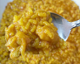 Foto del paso 8 de la receta: Arroz meloso de bacalao y coliflor con toque allioli de ajo negro