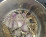 A picture of step 2 of Healthy masoor soya nuggets biryani.
