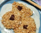 Mogyorókrémes derelye, mogyoró bundában, édes sajtkrémre fektetve (vegán) recept fázis 10 fotója