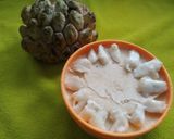 A picture of step 5 of Sitaphal Basundi & Kulfi.