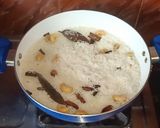 দুধ পোলাও বা পুষ্পান্ন (doodh pulao ba pushpanyo recipe in Bengali) রেসিপি ধাপ - 10 ছবি