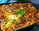 Pas rețetă Lasagne cu ragu și spanac 6 fotografie