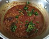 A picture of step 5 of Channa masala curry.