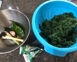 Foto langkah ke 2 dari resep Santan Daun Singkong.