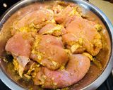 A picture of step 3 of Grilled Chicken 🐔 Thighs.