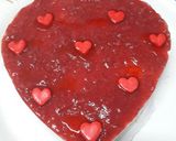 Foto del paso 11 de la receta: Tarta de queso muy romántica