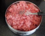 A picture of step 5 of Watermelon slush.