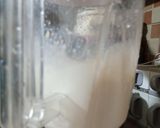 A picture of step 2 of Badam Shake.