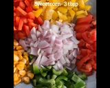 A picture of step 1 of Puri Pizza.