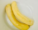 Foto del paso 1 de la receta: BUDÍN DE 🍌BANANA🍌Y 🍫🍫CHOCOLATE AMARGO🍫 (SIN HUEVO)