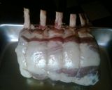 Foto del paso 1 de la receta: Costillas prime de cerdo asadas y selladas en grasa de pato