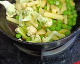 A picture of step 3 of Cauliflower Green Peas Vegetable.