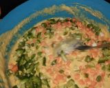 मिक्स वेज़ बेसन चीला (Mix veg besan cheela recipe in hindi) रेसिपी चरण 2 फोटो
