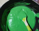 Foto langkah ke 3 dari resep 735. Bolu Gulung Pandan motif Huricane.