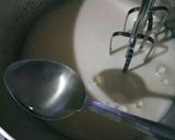 A picture of step 1 of Fruit salad, zebra cake, sweet potatoe and fermented milk(mala).