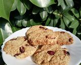 Foto del paso 2 de la receta: Galletas de avena y arándanos en freidora de aire. 🍪😍