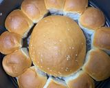 A picture of step 1 of Cheesy garlic buns.