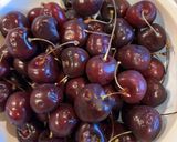 A picture of step 1 of Chocolate-Dipped Cherries and Figs.