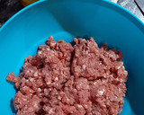 Foto del paso 1 de la receta: Hamburguesa casera en pan de papa
