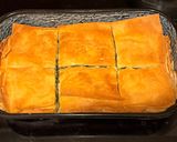 🇬🇷 Görög spenótos-fetás rétes – Spanakopita recept fázis 6 fotója