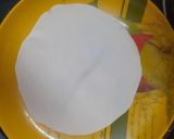 A picture of step 7 of Khaja puri.