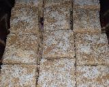 तिल मूंगफली बर्फी (til mungfali barfi recipe in Hindi) रेसिपी चरण 6 फोटो