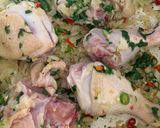 A picture of step 2 of Spicy Coriander Chicken.