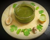 A picture of step 4 of Green chutney.