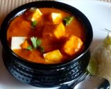 A picture of step 5 of Paneer masala restaurant style.