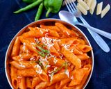 रेड सॉस पास्ता(Red Sauce Pasta Recipe in hindi) रेसिपी चरण 5 फोटो