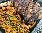 A picture of step 7 of Roast & Bake whole Mutton Leg (Bakray ki raan).