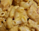 A picture of step 4 of Chicken bacon mac and cheese.