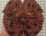 Foto langkah ke 26 dari resep Orange Peel Double Choco Sourdough Bread 74% (Open Bake Method).