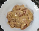 A picture of step 1 of Schezwan Chilli Chicken..