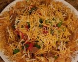 A picture of step 4 of Fridge Clean Out Nachos.
