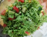 A picture of step 3 of Mix veggies salad.
