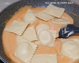 Foto del paso 4 de la receta: Raviolis de ricota, Gorgonzola, tomate seco y nueces
