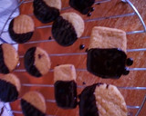 A picture of step 8 of Simple cookies dipped in chocolate #cookie contest.