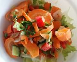 A picture of step 4 of Liver Cleanse & Detox Salad: Organic Ingredients only.