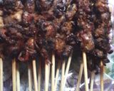 Foto langkah ke 4 dari resep Sate Kerang Manis.