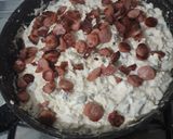 Foto del paso 5 de la receta: Tortilla de pollo con champiñones