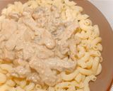 Mustáros gombás sertéstokány recept fázis 6 fotója