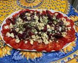 Une image de l'étape 8 de Salade de chicorée sauvage aux tomates et feta sauce balsamique.