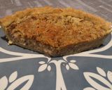 Foto del paso 5 de la receta Quiche de pollo con jamón (Tarta salada)