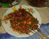 Foto langkah ke 3 dari resep Sate Sapi #FestivalResepAsia #Indonesia #DagingSapi.