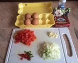 Foto langkah ke 1 dari resep Shakshouka (Telur orak arik Arab).