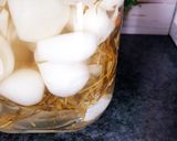 Une image de l'étape 4 de Oignons nouveaux du jardin au vinaigre.
